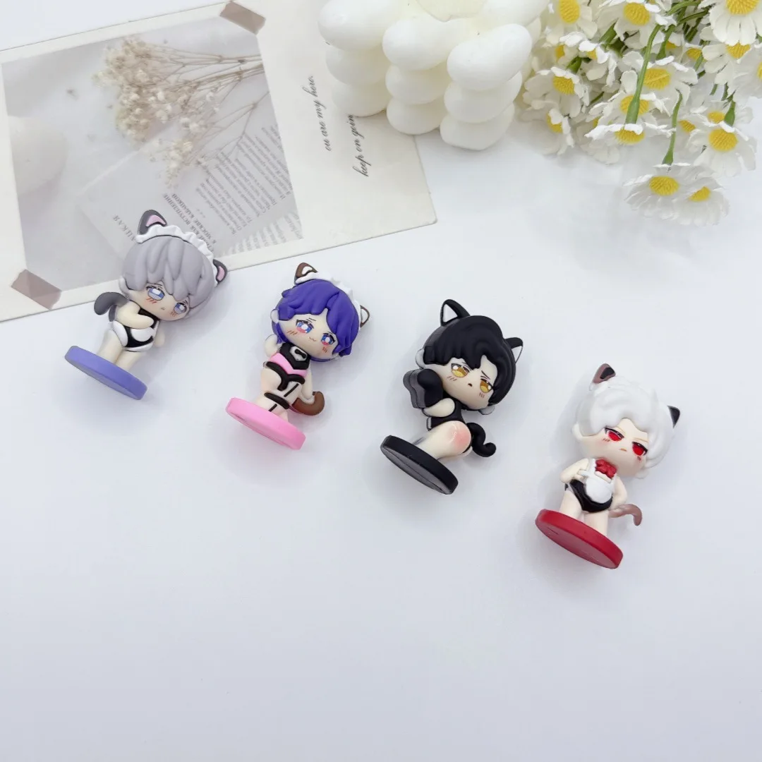 لعبة جديدة شخصية أنيمي ‌ الحب والمساحة العميقة ‌   رافاييل زين أستر سيلوس زخرفة سطح المكتب دمى فتاة هدية جمع حلية سلسلة المفاتيح