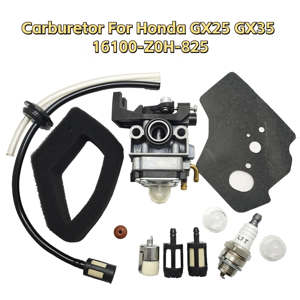 Replaces Carburetor for Honda GX25 GX35 16100-Z0H-825 16100-Z0H-053 Carburetor Carb High Quality Metal Automobile Parts