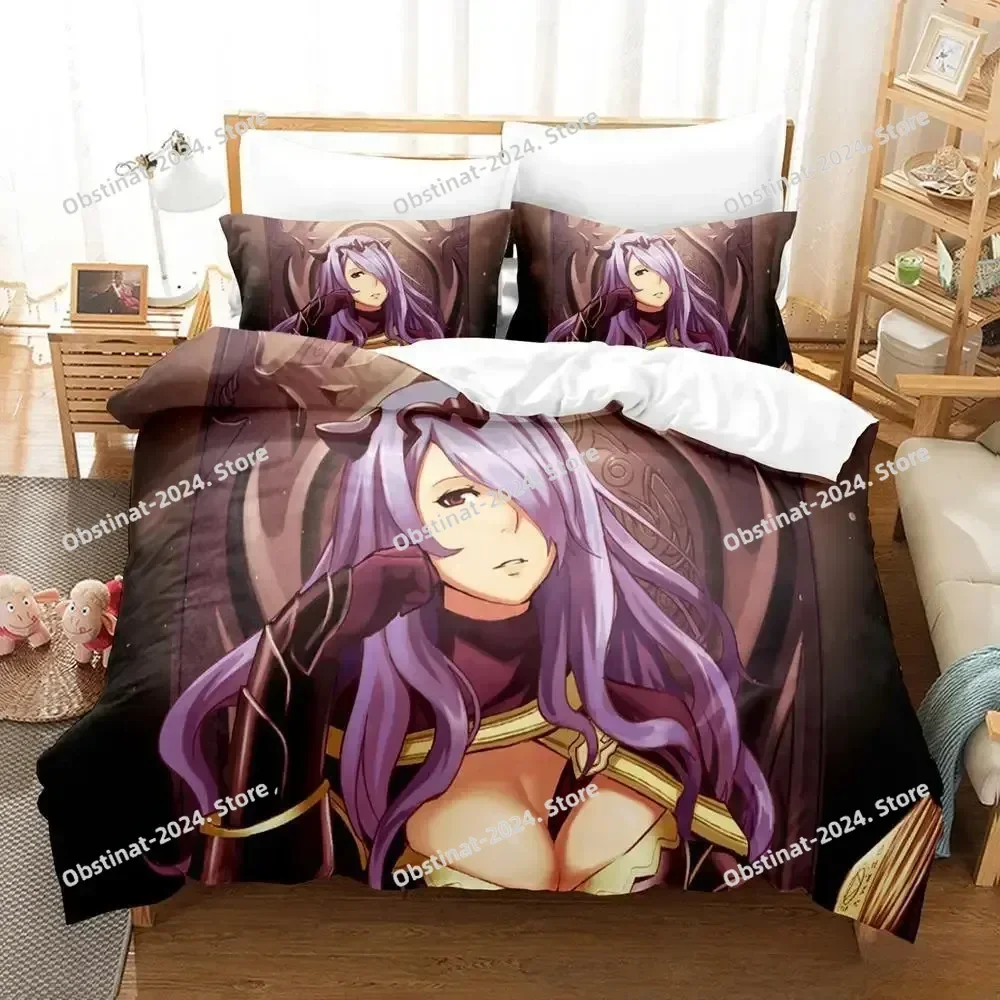 Game Fire Emblem Engage Bedding Set Duvet Cover Comforter Bed Set Quilt Cover Pillowcase King Queen Twin Size Boys Girls Adult