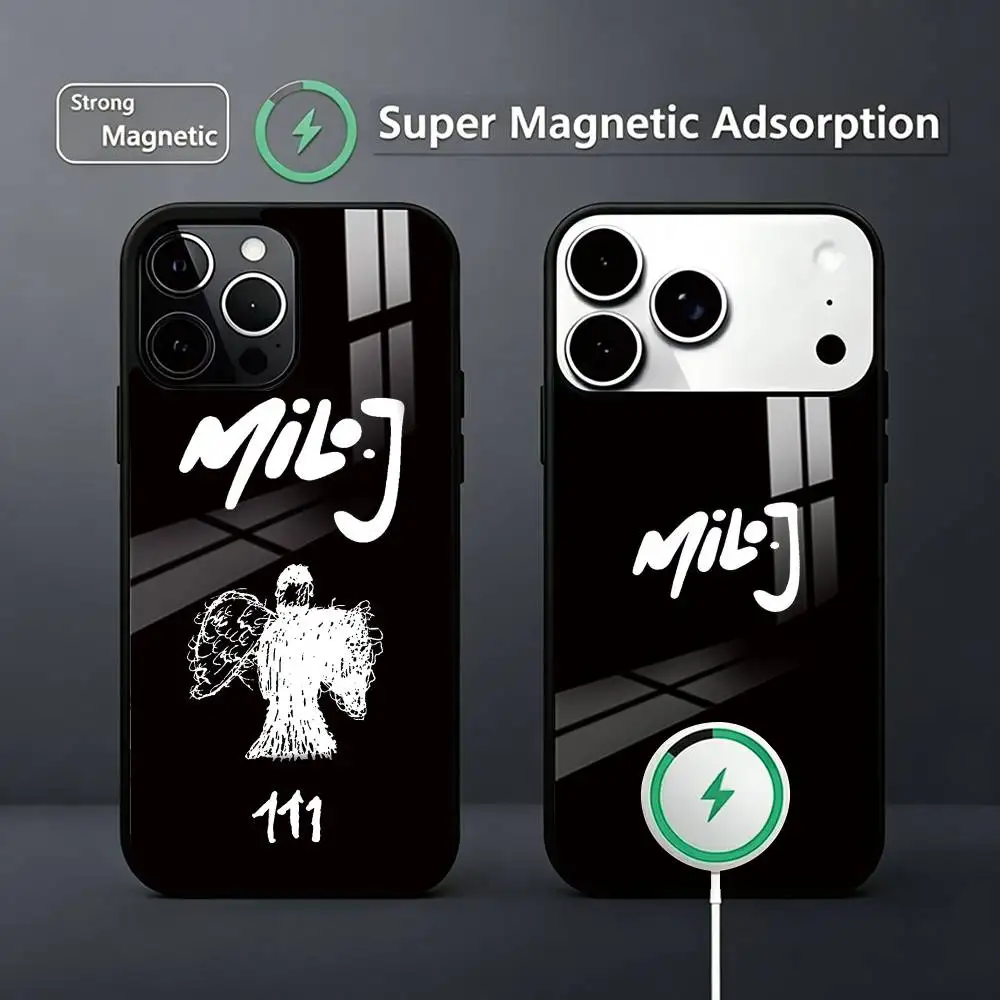 Singer M-Milo J  Phone Case For iPhone17,16,15,14,13,12,11 Plus,Pro Magnetic Supports Magnetic Wireless Charging