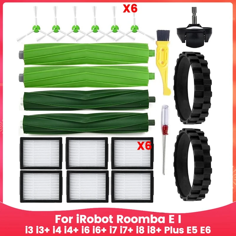

ABBK-запасные части для Irobot Roomba E I серии I3 I3 + I4 I4 + I6 I6 + I7 I7 + I8 I8 + Plus E5 E6 Аксессуары для пылесоса
