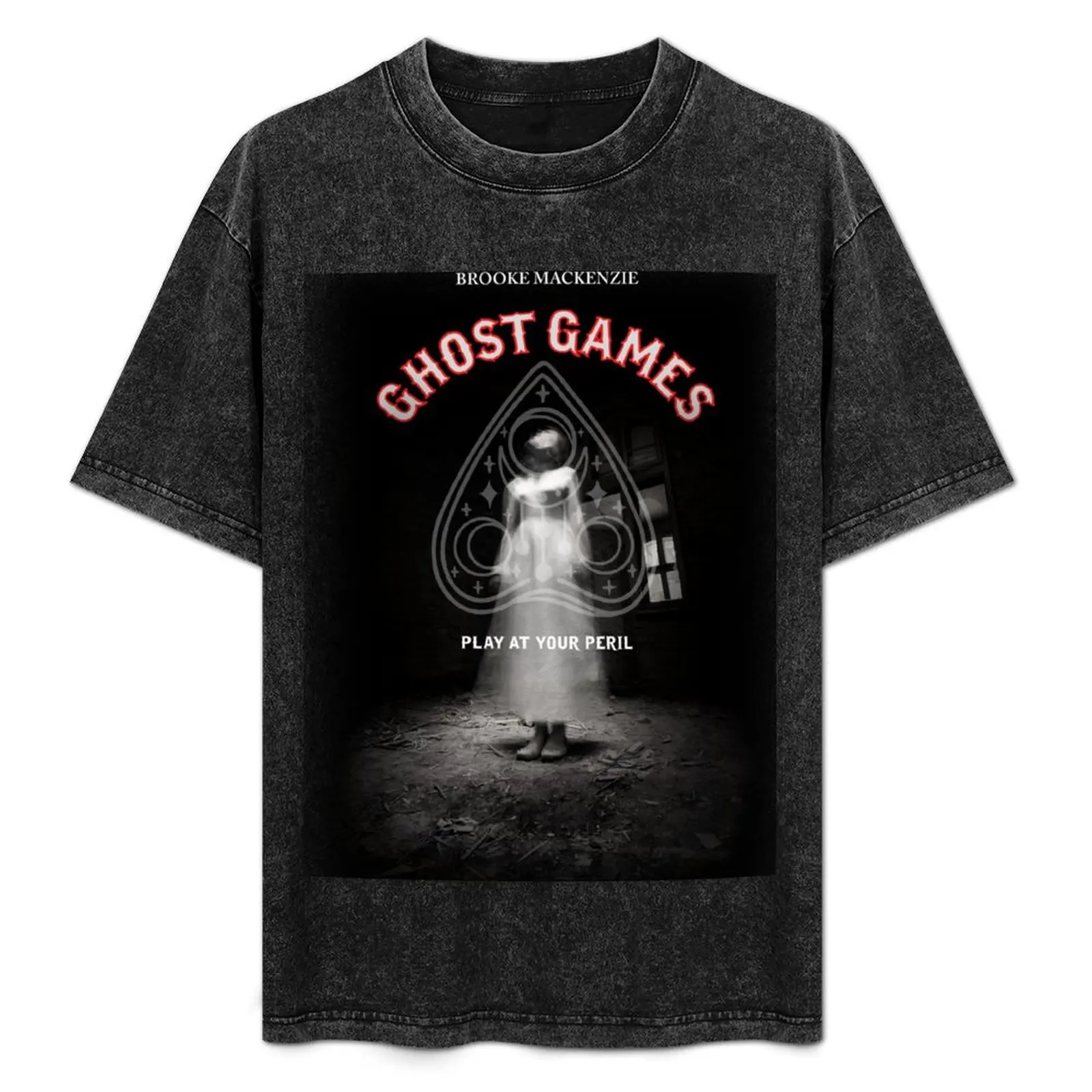 

GHOST GAMES T-Shirt sweat Luxury man vintage anime shirt clothing for men