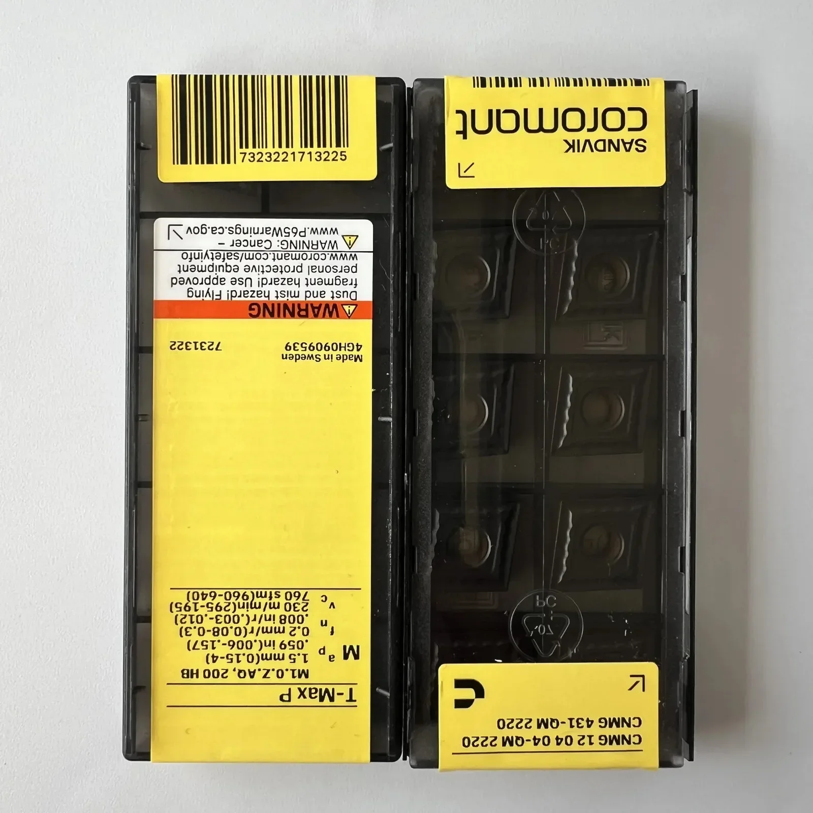 

SANDVIK-Coromant / CNMG120404-QM 2220 / 10 Pcs