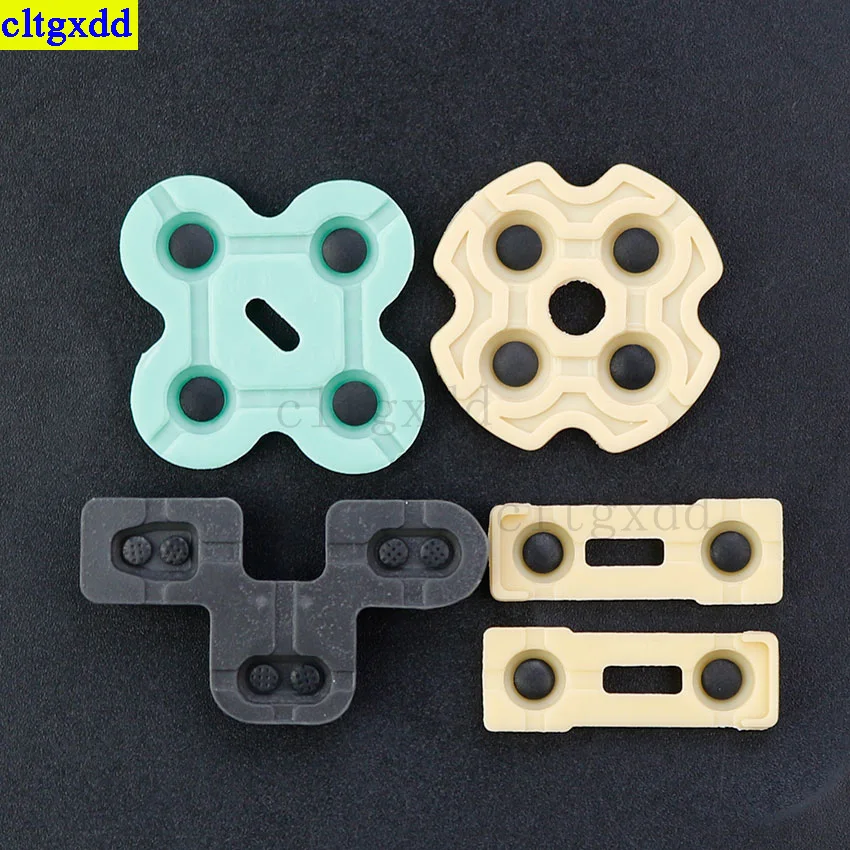 Cltgxdd, 1 pieza para controlador PS2, almohadilla de contacto de goma conductora, botón D Pad, botón de mango PS2, reemplazo de botón de silicona suave
