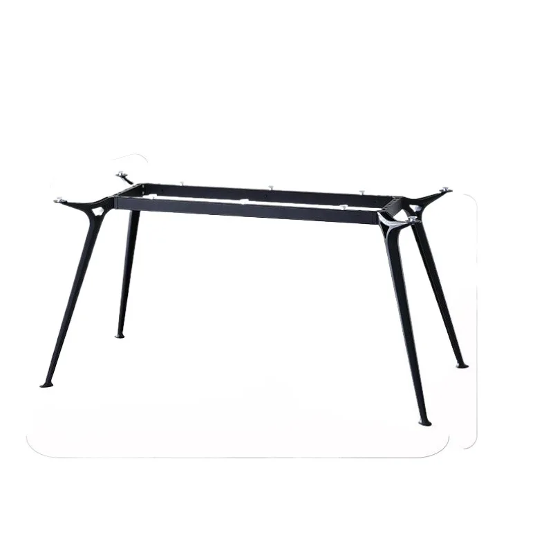 

Aluminum alloy solid dining table legs bracket light luxury rock slab table legs metal support table frame base dining