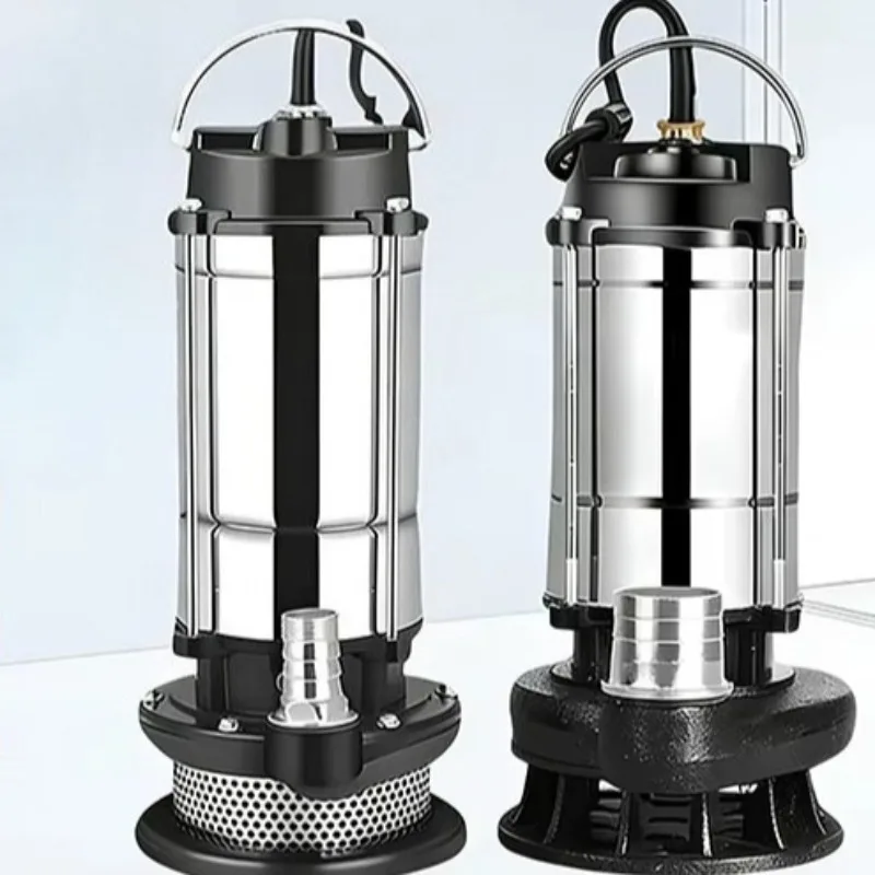 Stable Stainless Steel Cutting Submersible Sewage Pump For Water Adjustment Farm Drainage Site Dewatering Wastewater Conveying