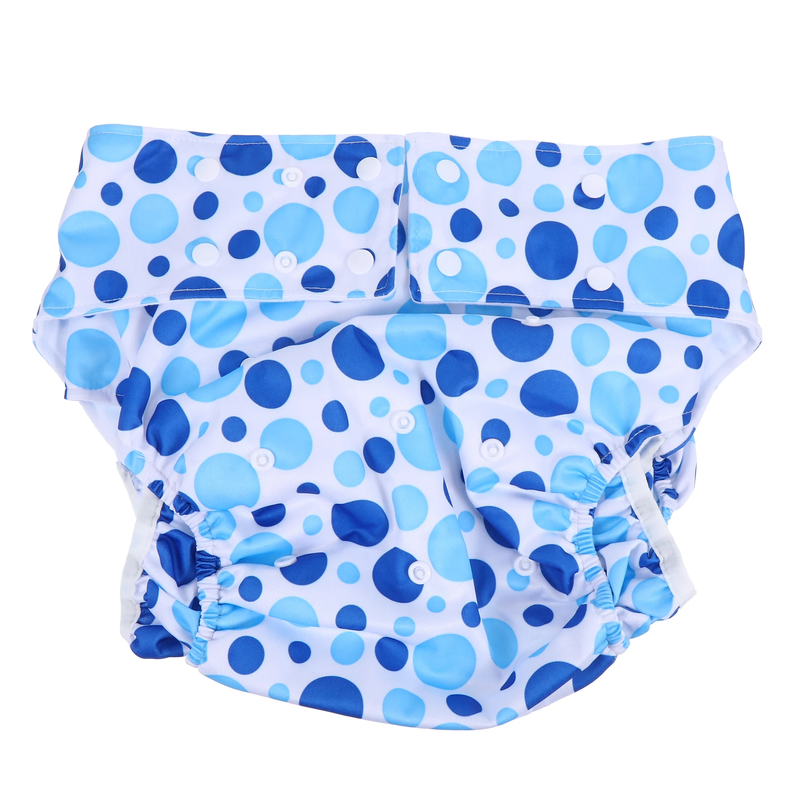 

1pc Anti-Leak Adult Diaper Breathable Sanitary Pant Reusable Washable Adjustable Snap-Fastener Overnight Heavy Absorbent Diaper