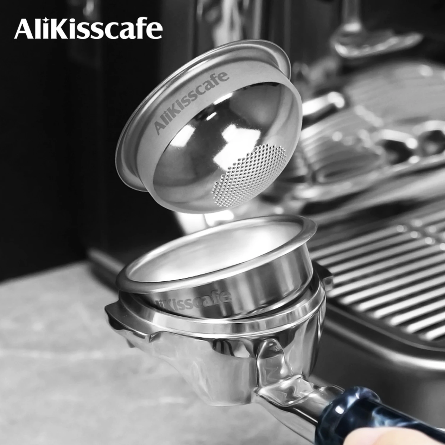 AliKisscafe 58 мм корзина для фильтра для эспрессо сферическая точность для E61 Gaggia портафильтр аксессуары для кофемашин инструменты для бариста