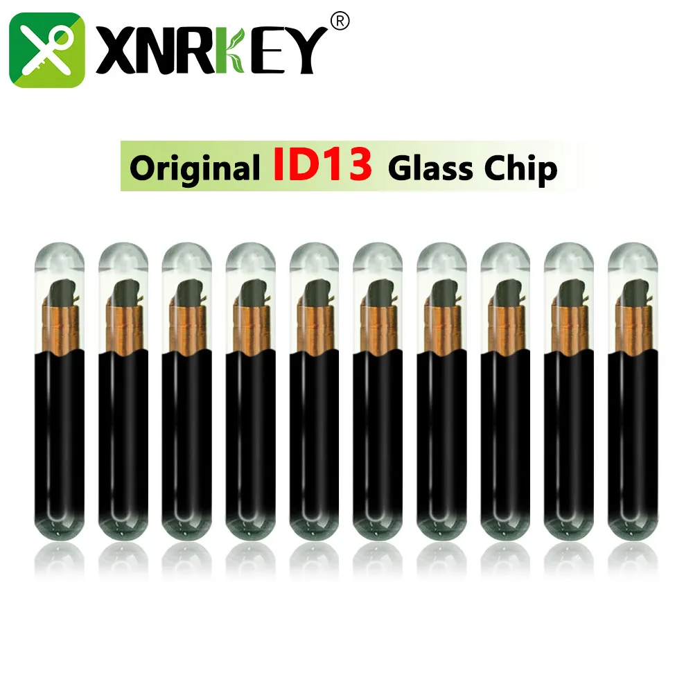 XNRKEY Original ID13 Auto Transponder Glass Chip Car Blank Chip T5 For Honda Car Key Megamos Chip