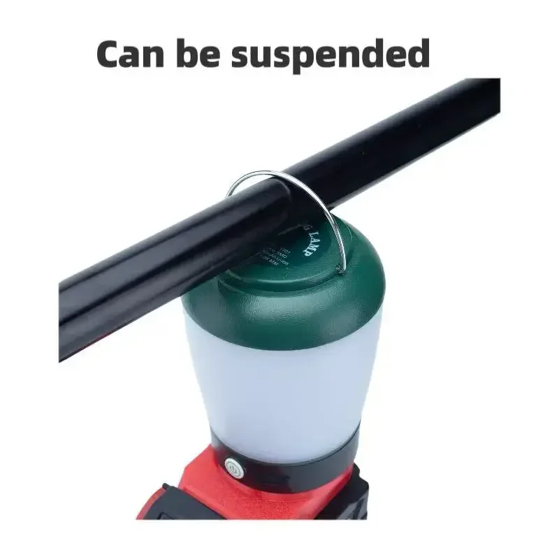 LED Work Light  Lanterns Camping Light  Flashlight For Milwaukee m18 Lithium Battery Wireless Portable Power  (No Battery)