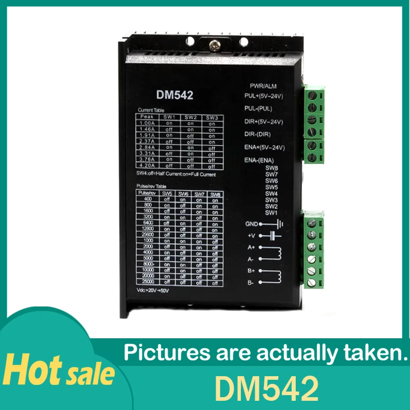 100% New Original DM542 M542C DM542S 57 Stepper Motor Driver M542 M542-05 Controller Driver Board Two-Phase Motor Driver