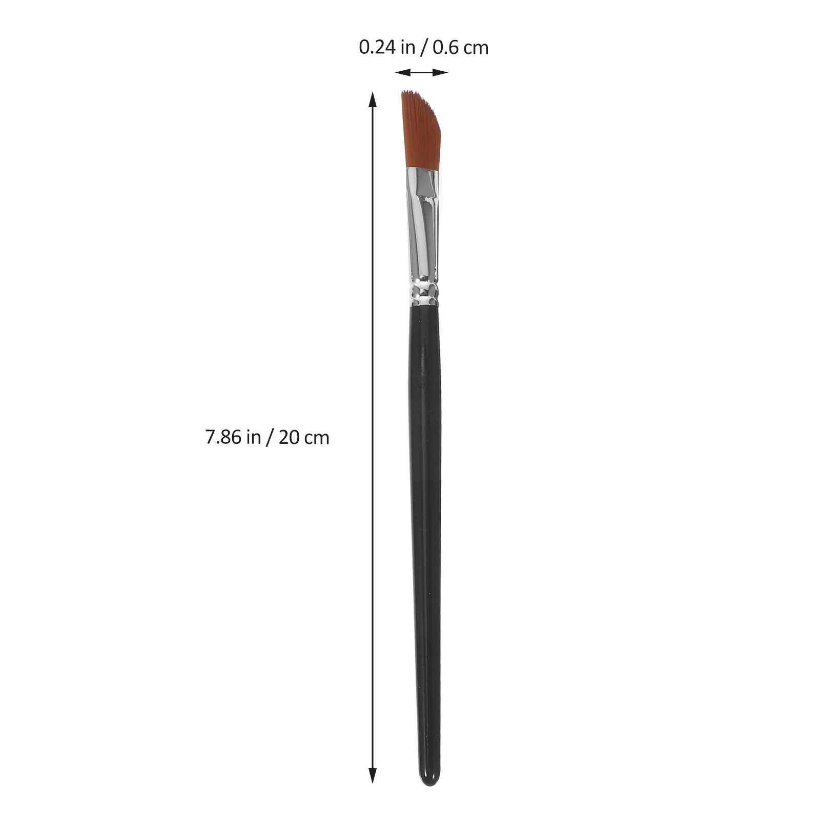 

12Pcs Paint Brush Set Nylon and Wood Oil Acrylic Watercolor Art Student Supplies Wide Range Applications Artist Paint