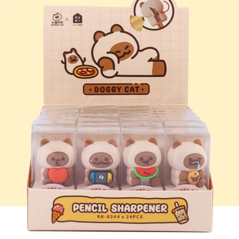 24-piezas-lote-sacapuntas-de-gato-kawaii-cortador-mecanico-manual-regalo-de-papeleria-utiles-escolares