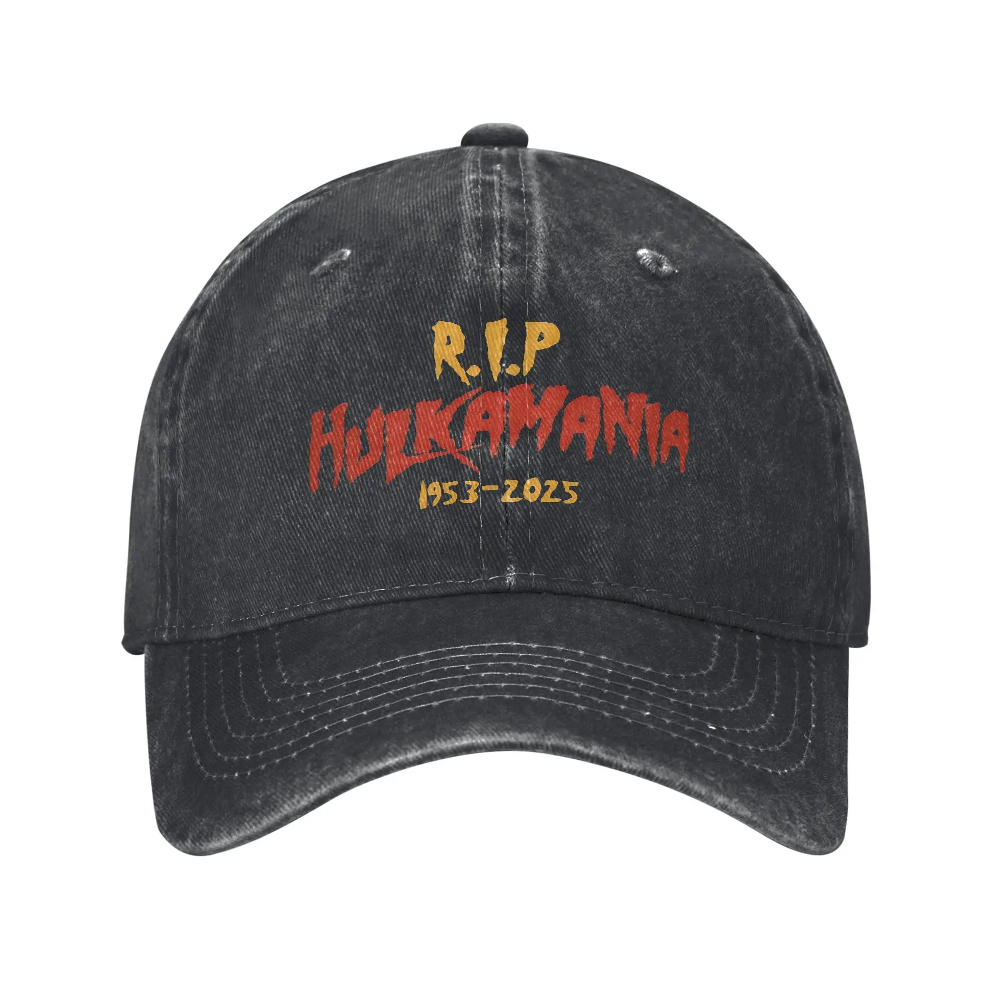 

Бейсбольная кепка RIP Hulk-Hogan Hulkamania, унисекс, потертая джинсовая кепка от солнца, жизнь навсегда, борьба, подарочная шляпа для путешествий на открытом воздухе