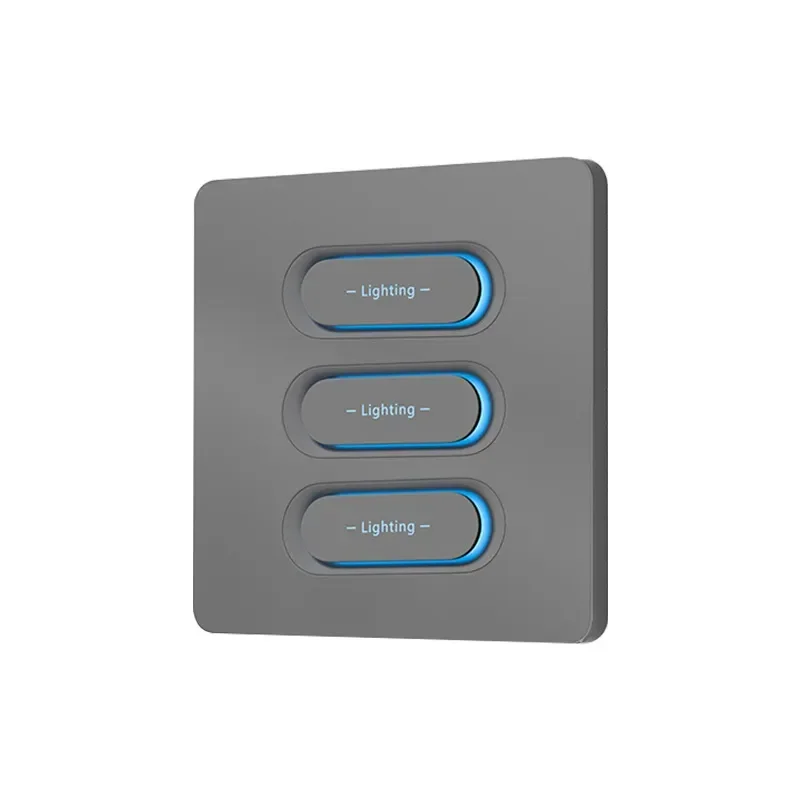 Tuya Zigbee Sensation Pc Smart Atmosphere Light Switch Dual Control Multi-Control Single Fire Zero Fire Universal Smart Switch