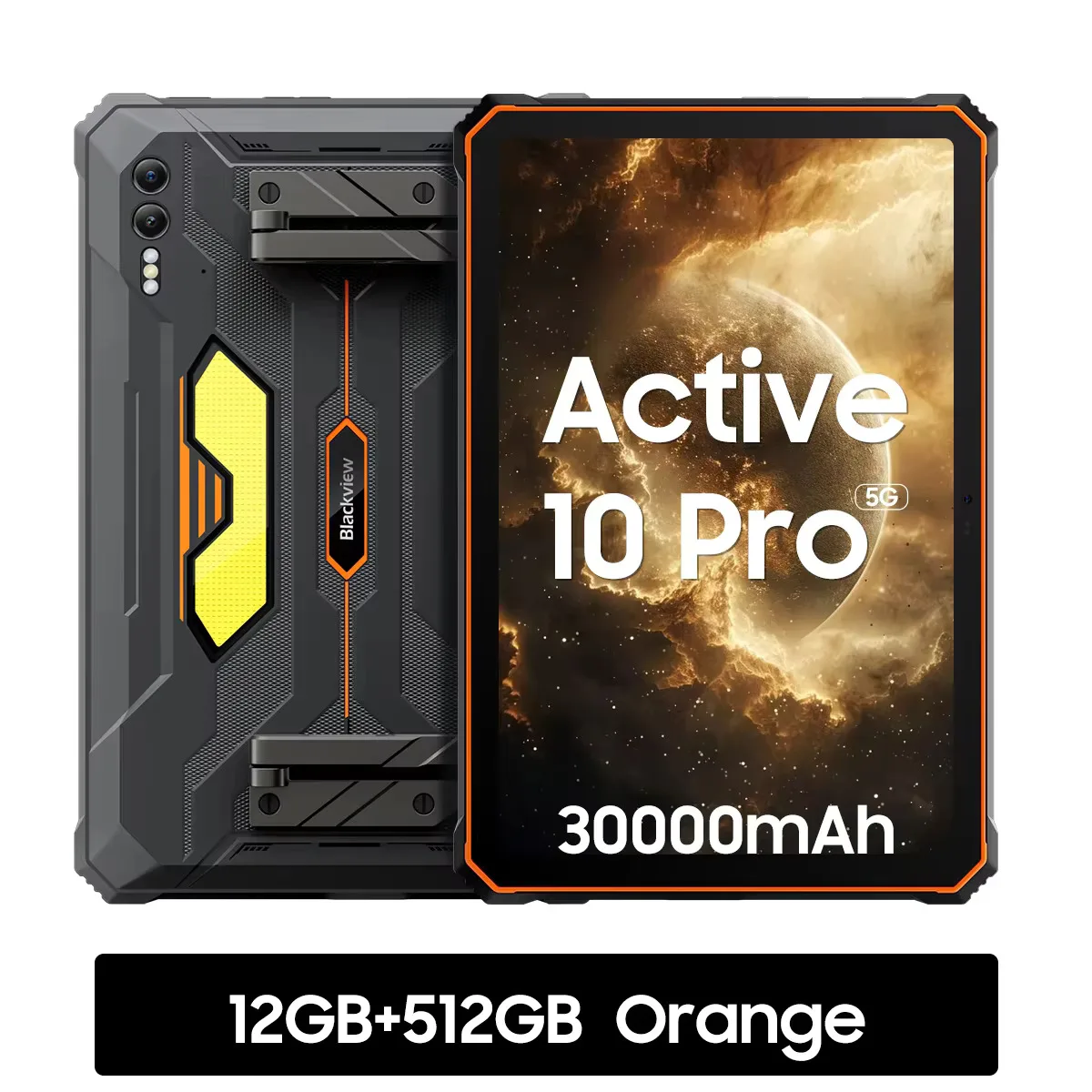 Blackview Active10 Pro メモリ12GB/ストレージ512G World Premiere Blackview Active 10 Pro 5G Rugged Tablet, MTK 7300