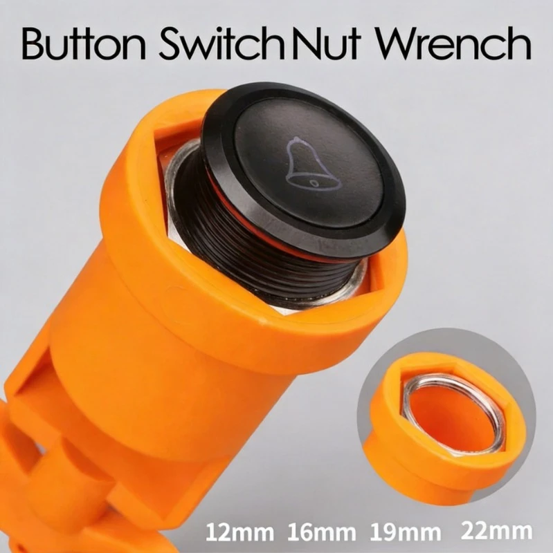 LANBOO 16mm 19mm 22mm Push Button Switch Wrench Nut Install Wrench Install Spanner