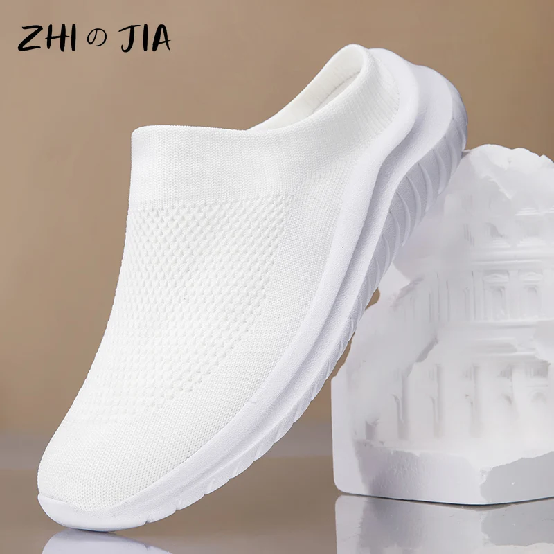 

Женские летние носки-тапочки из сетки, дышащие повседневные шлепанцы, легкие уличные походные туфли, удобная домашняя обувь