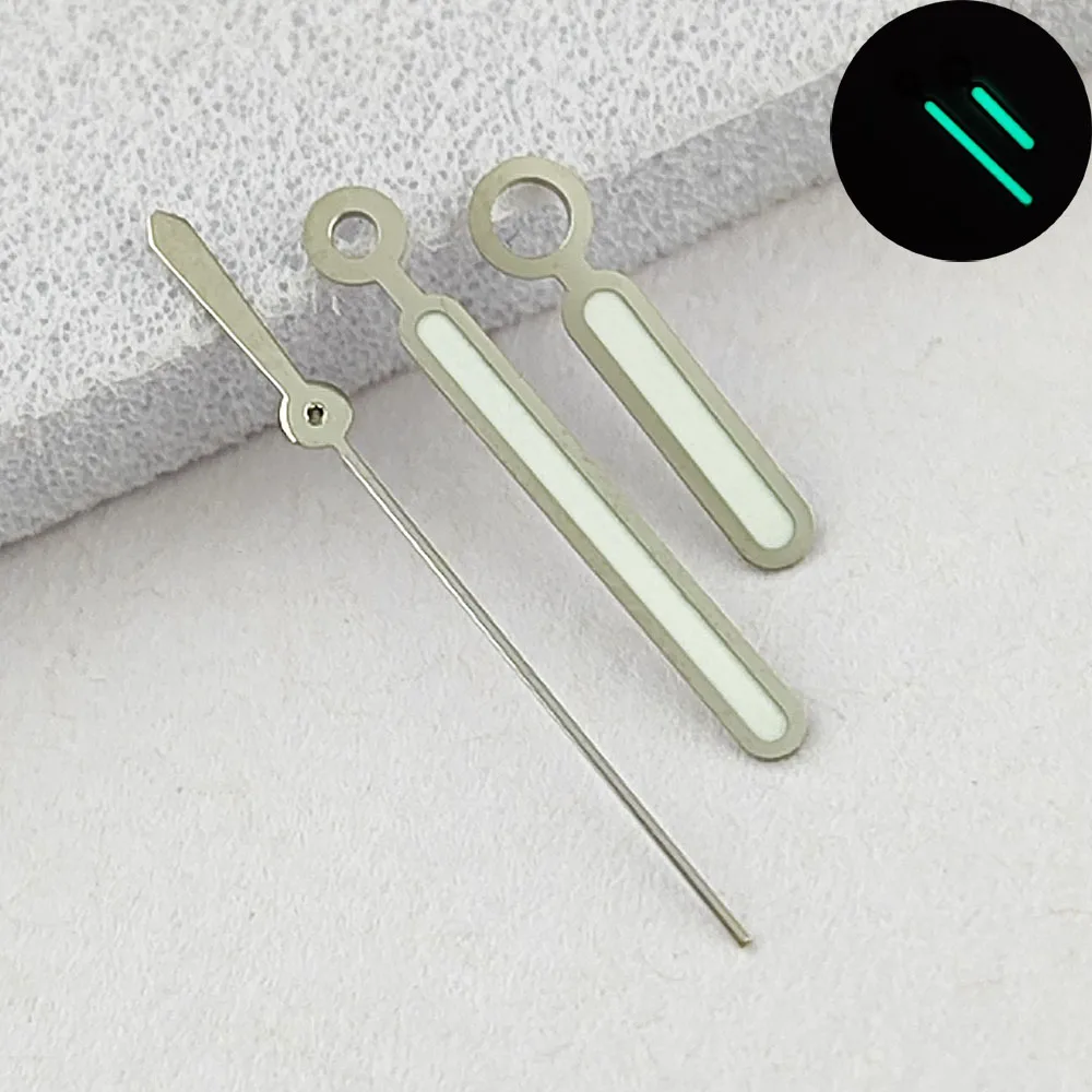NH35 watch hands NH38 hands are suitable for NH35NH38 movement green luminous black silver rose gold  watch pointer