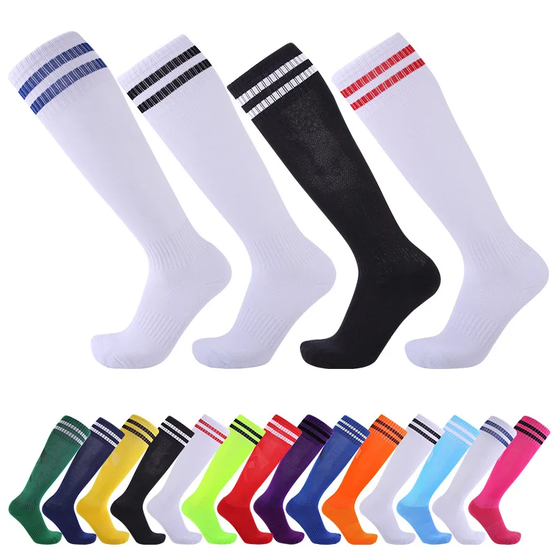 

Adult Football Socks Men Stockings Kids Student Sports Running Sports Outdoor Children Competition Training non-slip Z1