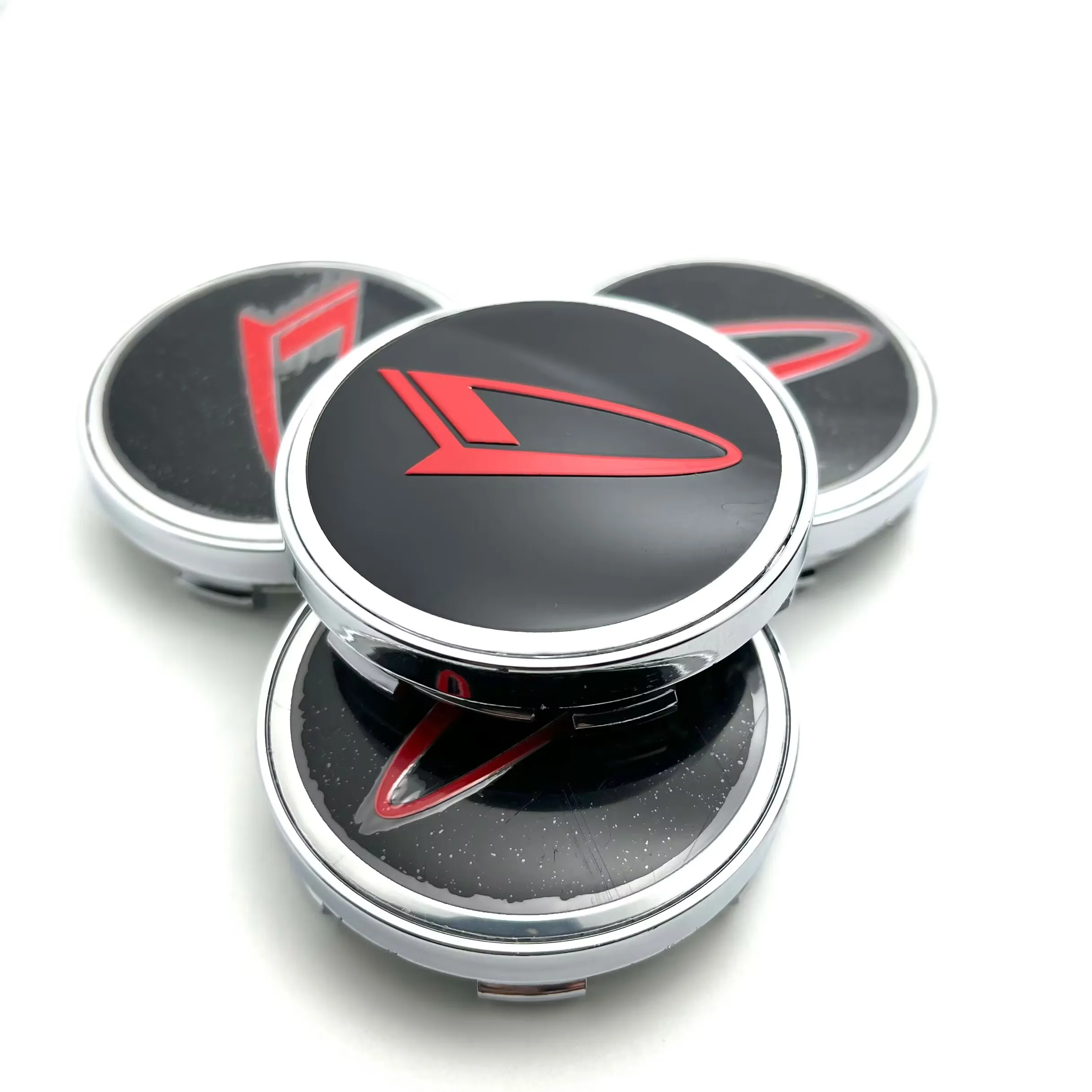

4pcs 56mm 60mm Car Tire Wheel Center Hup Caps Badge Stickers for Daihatsu Terios Sirion Mira Materia Rocky YRV Feroza Charade