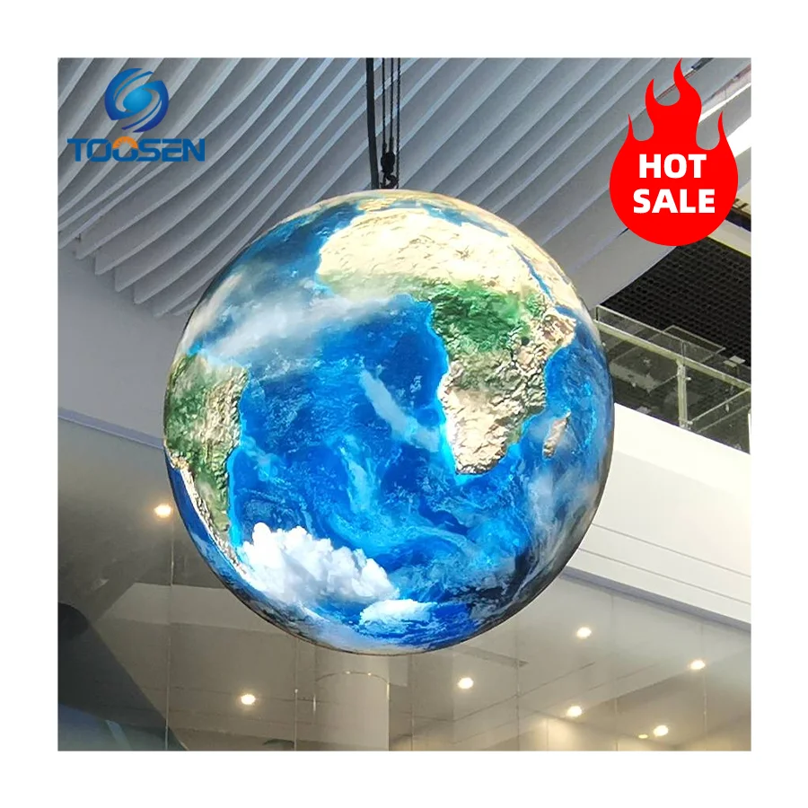 Toosen Custom Full Color  Screen P1.8 P2 P2.5 Irregular Four/Five/Six-Sides 3D HD Club Cube Led Display Screen