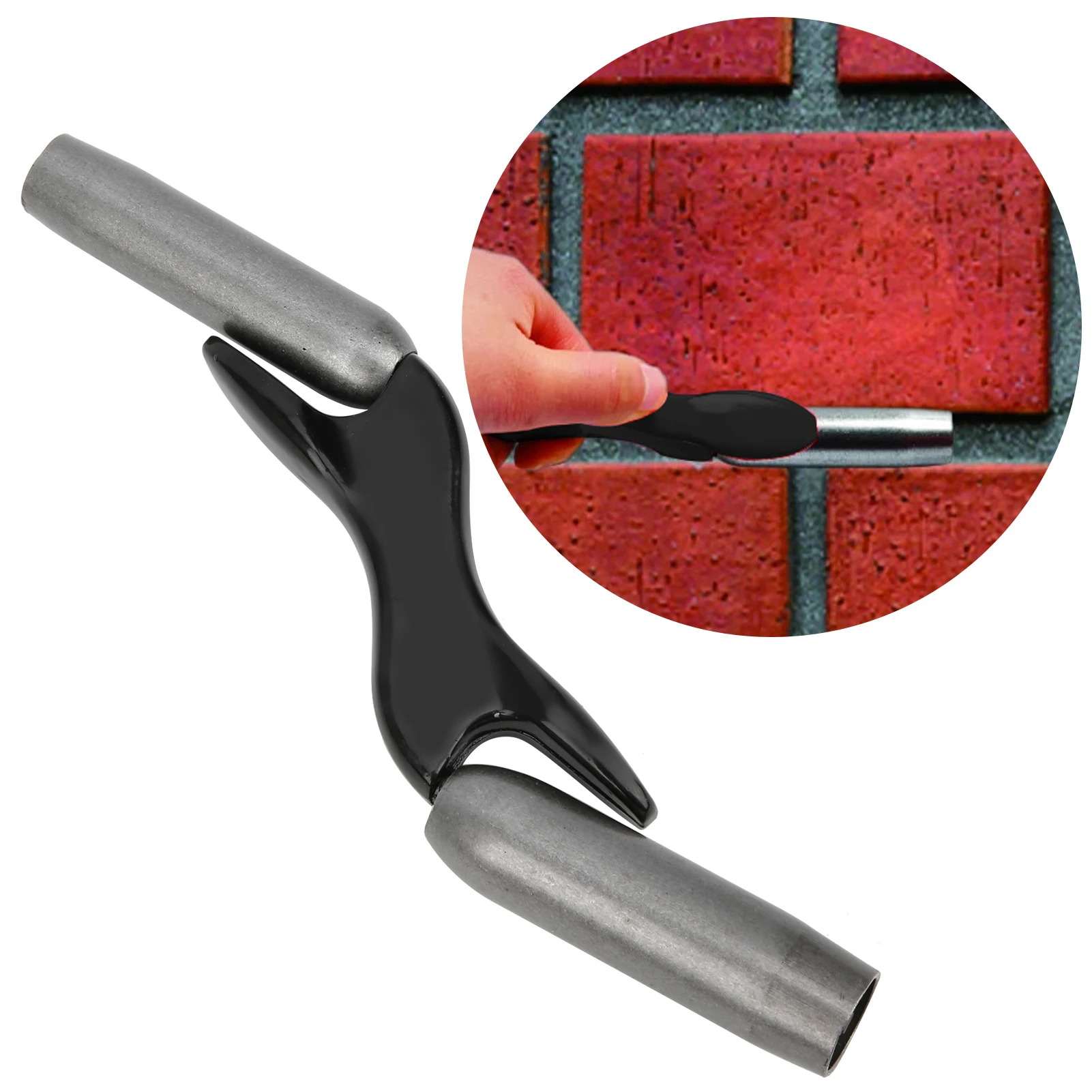 

Brick Jointer Handheld Builder Trimming Tool Wall Beauty Stitcher 1/2in 5/8in 3/4in 7/8in Brick Wall Beauty Stitcher