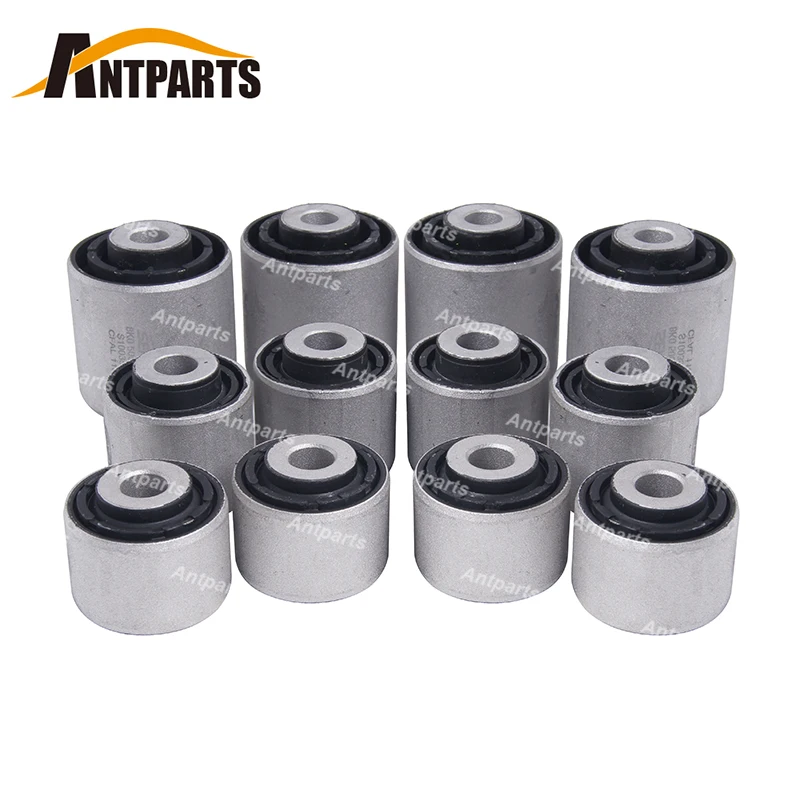 12PCS Rear Suspension Control Arm Bushing Kit For Audi A4 B8 A5 Q5 S4 S5 A6 C7 A7 4GD A8 D4 For Porsche Macan