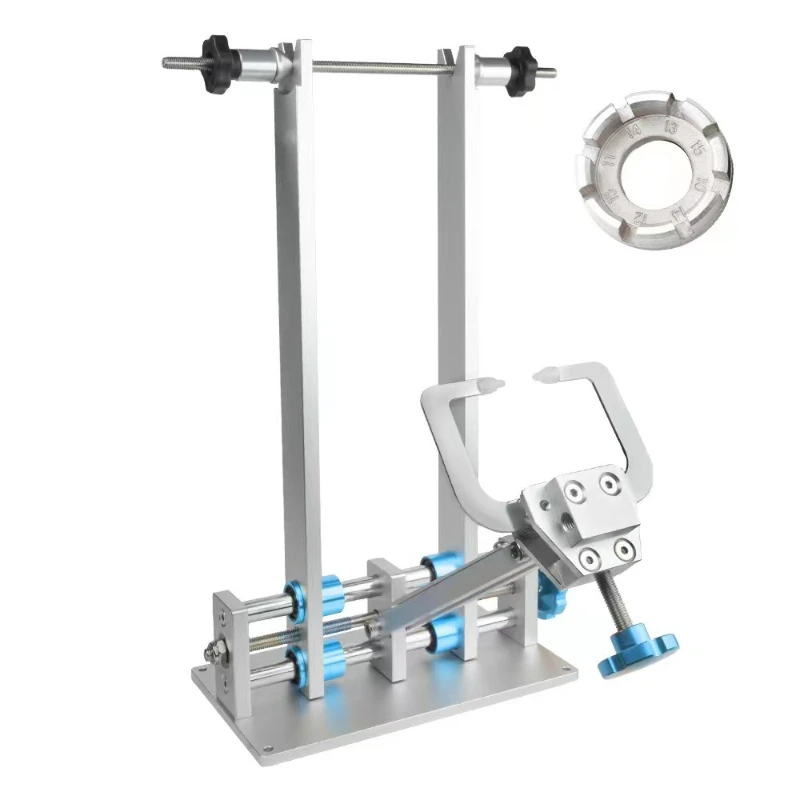 

New bicycle rim adjustment table, mountain bike rim correction table, wheel group correction frame, rim adjustment frame