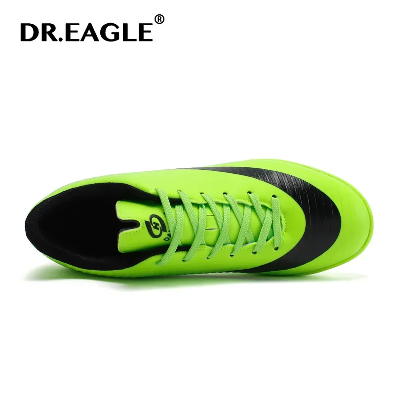 DREAGLE Indoor Turf Cheap Soccer Shoe Crampons Boys Children Boots Centipede Football Training Shoes For Man Sport Sneaker