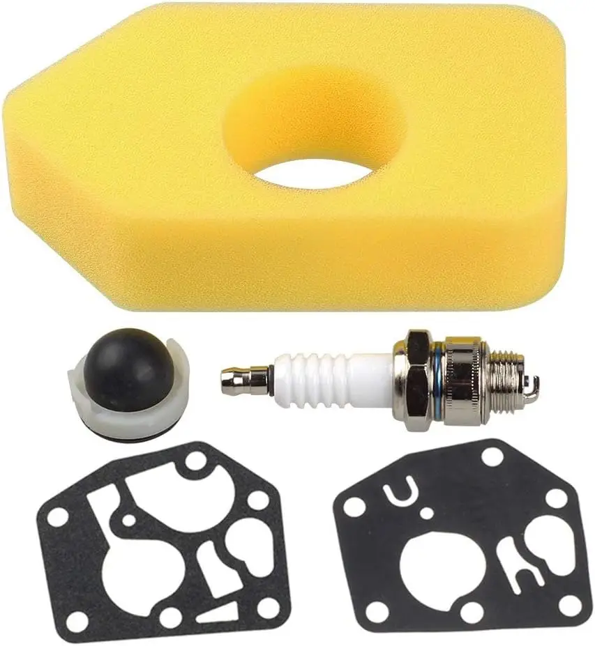 698369 3.5 HP Air Filter 495770 795083 Gasket Diaphragm 694394 Primer Bulb for BS 3.5-4.5 HP Classic Sprint Quattro Engine