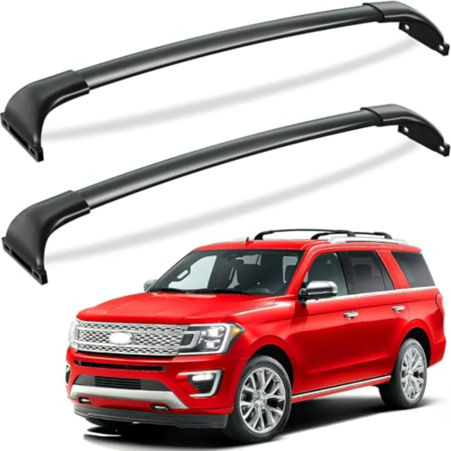

220lbs Roof Racks Cross Bars Compatible with Expedition/Max 2018-2026 Lincoln Navigator 2018-2024 Heavy Duty Aluminum Crossbar