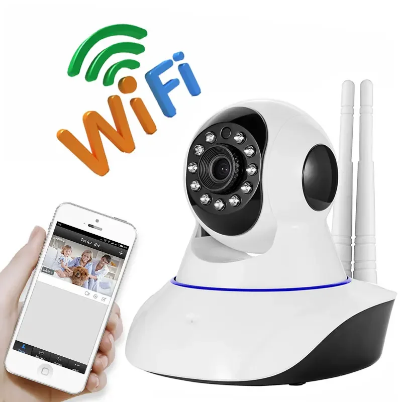 

2MP HD 1080P PTZ Wifi IP Camera IR-Cut Night Vision Two Way Audio CCTV Surveillance Smart Camera SD Card View Yoosee APP