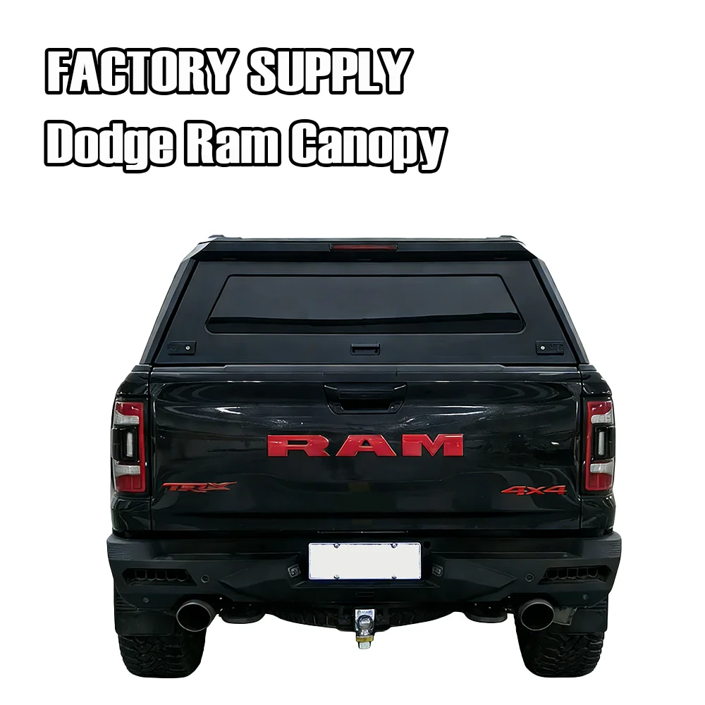 

Dream Garage Weatherproof Hinged Off-Road Aluminum Alloy Hardtop Truck Canopy With Locking Tailbox RAM 1500 2500 F150 SILVERRADO