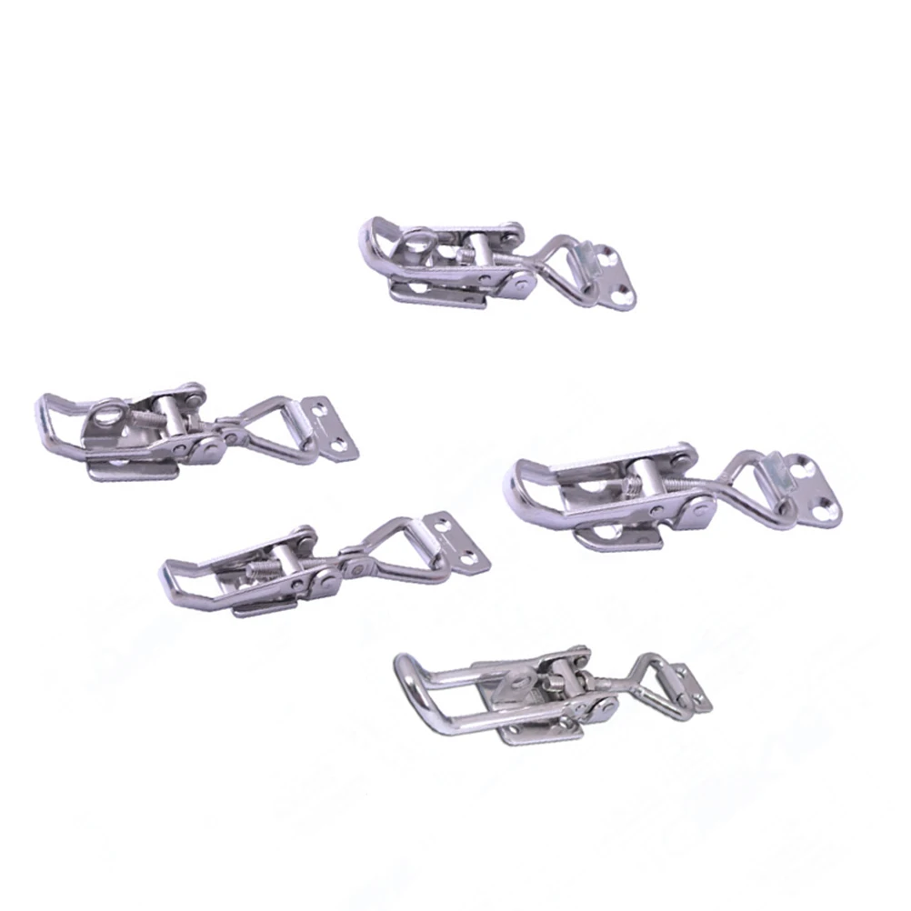 

Stainless Steel LockLatch Durable 360 Degree Rotation Triangle Buckle Welding Process Rivet Mounting Compatible Metal Toggle