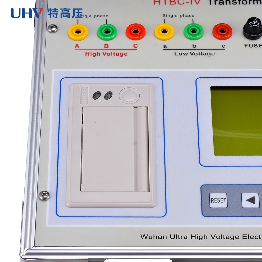 UHV-331 Low Price 0.8-10000 Automatic Digital TTR Meter Portable Three Phase Transformer Turns Ratio Tester