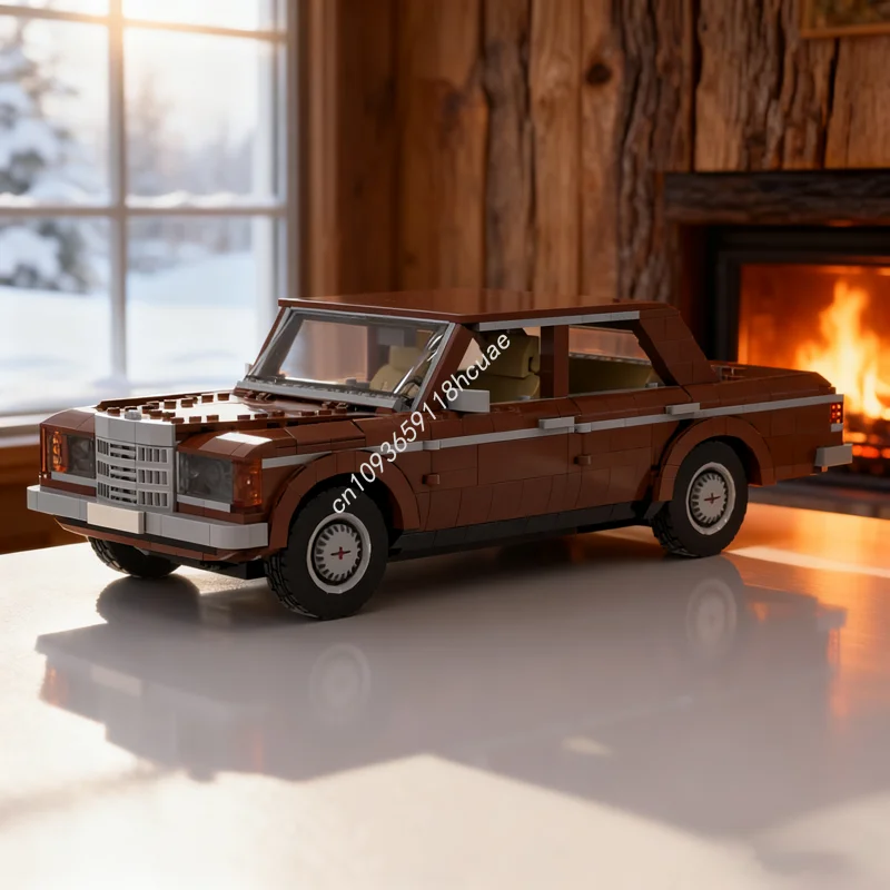 

1550 шт. MOC Mercedes Benz Sedan Creator модель строительные игрушки блоки Рождественский подарок конструкция сборка DIY творческая идея