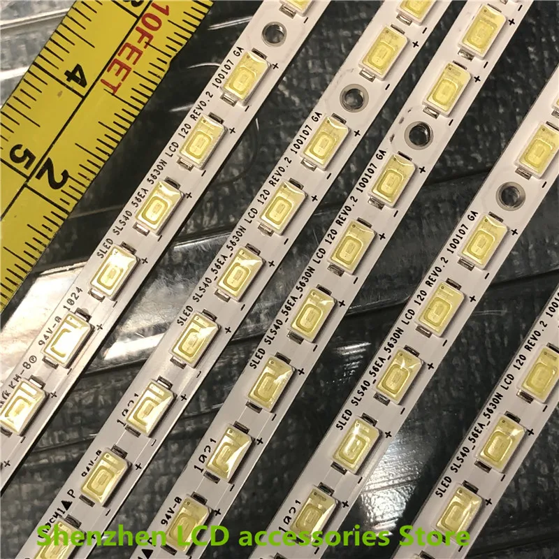 4 ピース/ロットためLJ64-02267A LJ64-02268A液晶バー 40PFL7705DV 56LED 453 ミリメートル 100% 新