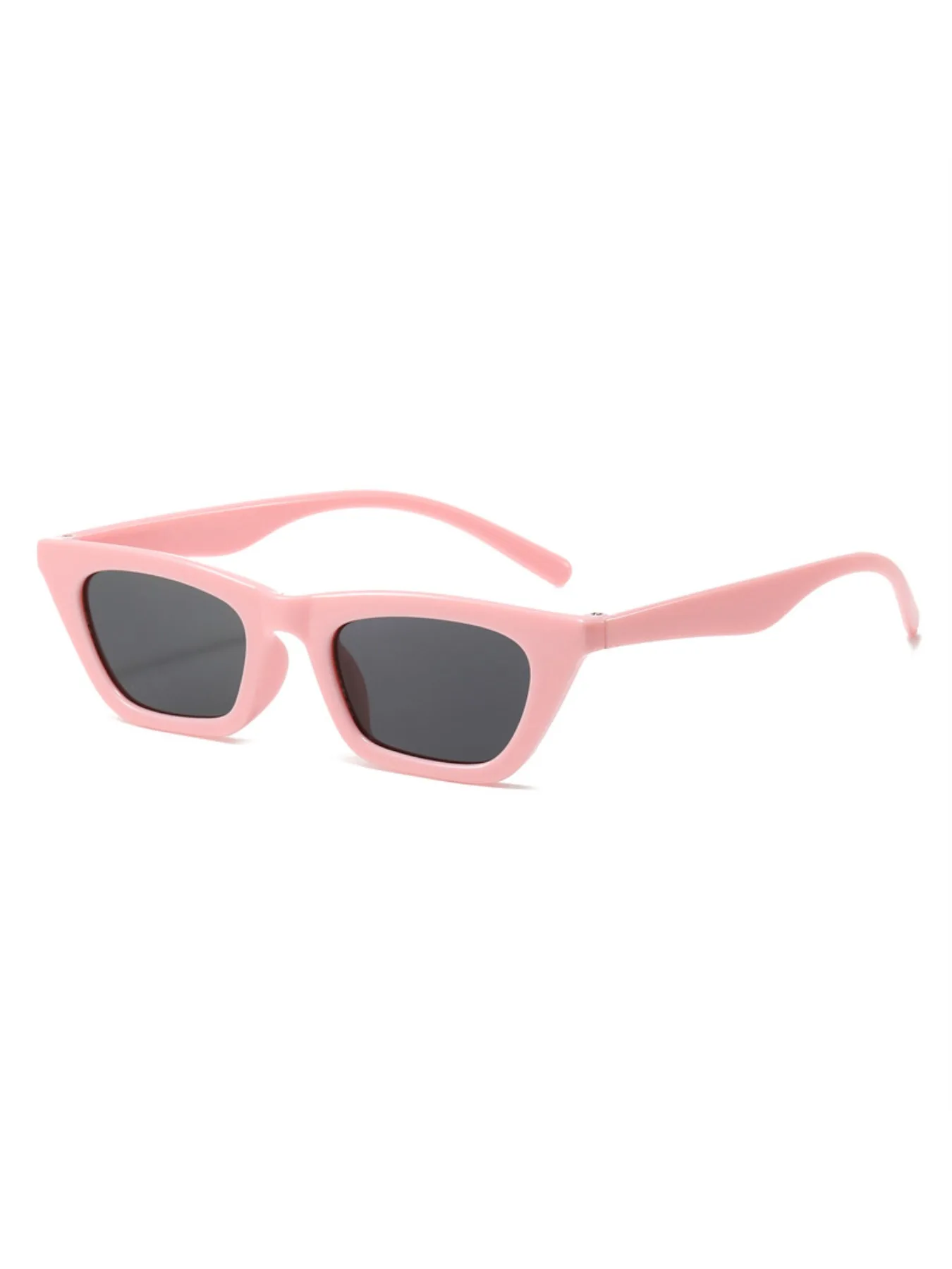 1 Pair Unisex Small Geometric Frame Minimalist Glasses for Travel, Music Festivals and Street Photography