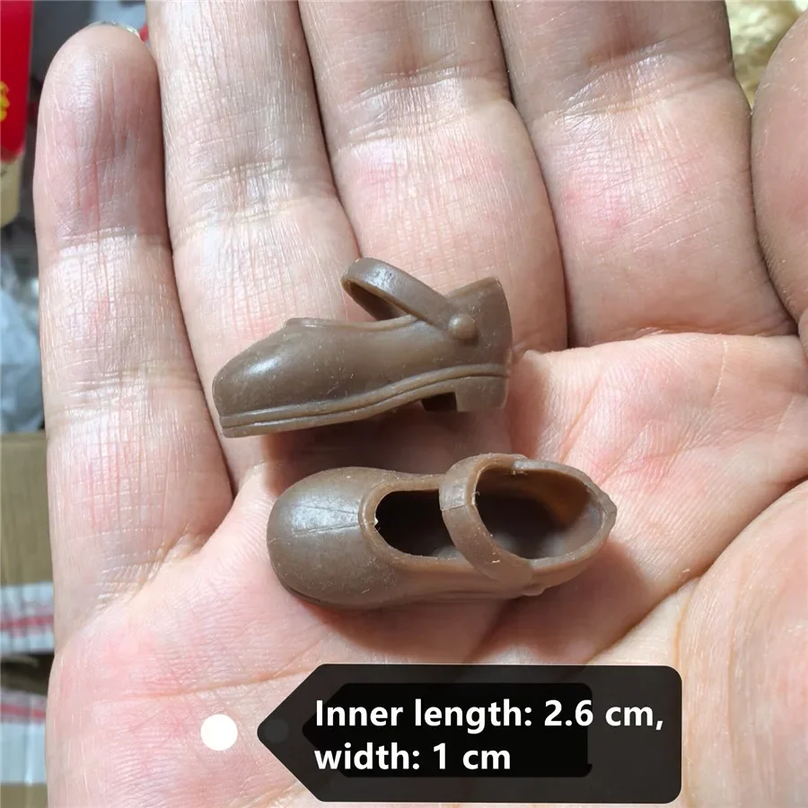 New Flat Canvas Casual Sports Doll Shoes 2.5cm Foot Size for 1/6 BB FR Dolls - Fashionable Doll Accessories view 4