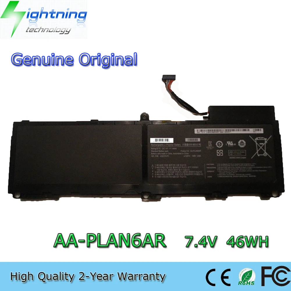 Brand New Genuine Original AA-PLAN6AR 7.4V 46Wh Laptop Battery for Samsung 900X1B-A02 900X3A-A01 BA43-00292A