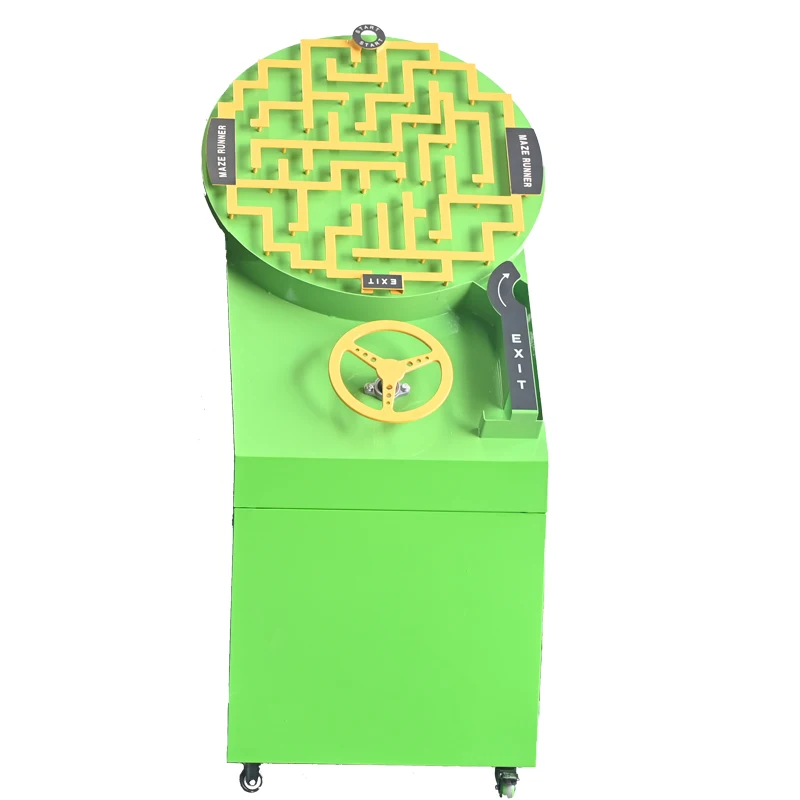 

Customizable Mini-Gravity 3D Puzzle Funny Bead Maze Toy for Amusement Park Children's Reaction Ball Track Made Metal