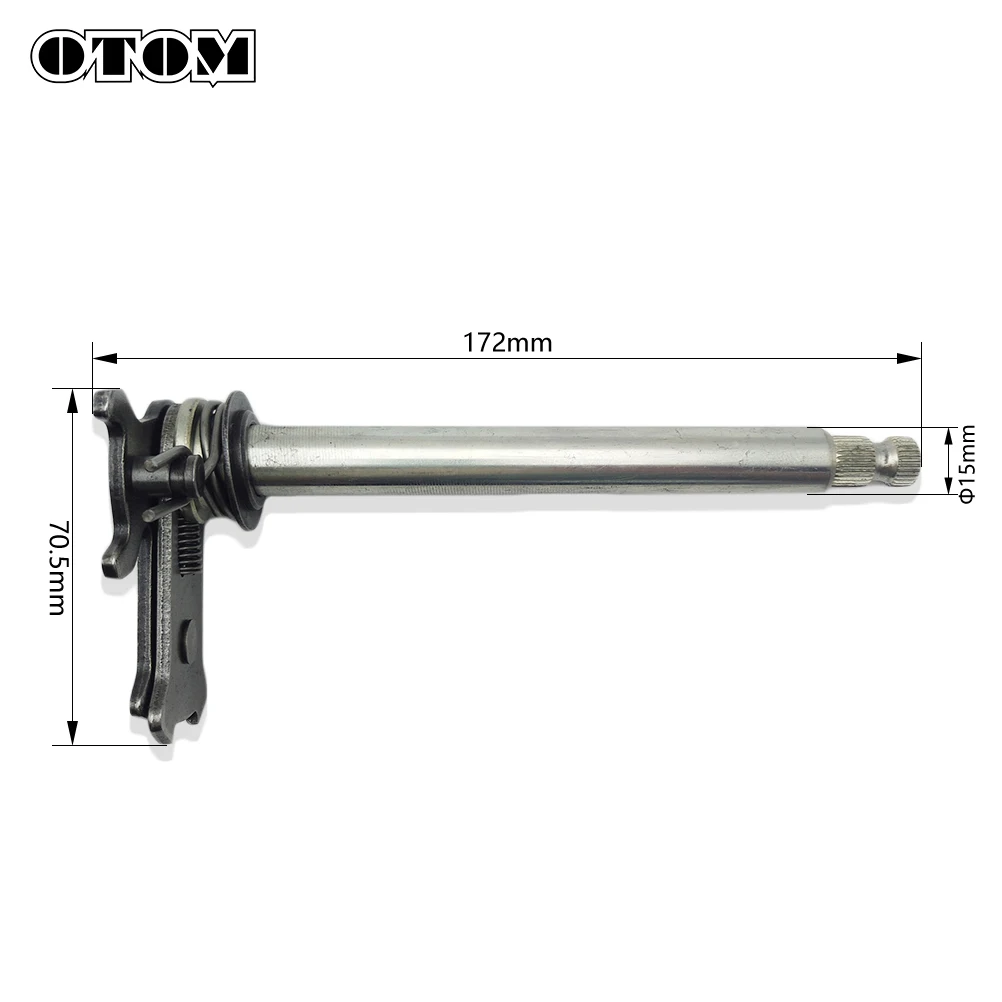 OTOM ZS177MM ZS194MQ-2 Motorcycle Gear Shift Shaft Lever Comp For ZONGSHEN NC250 NC450 4T Water-Cooled Engine Accessories Bikes