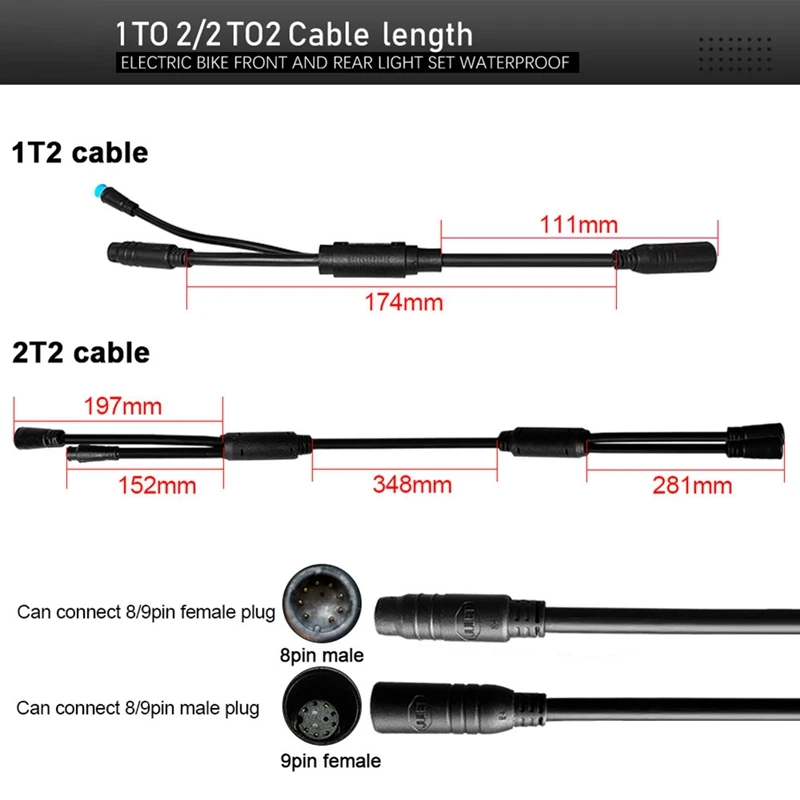 

ZXC-ryЭлектрический велосипед 36 В-48 В Передний фонарь Задний фонарь Указатель поворота Стоп-сигнал DK15 Переключатель звукового сигнала Ebike