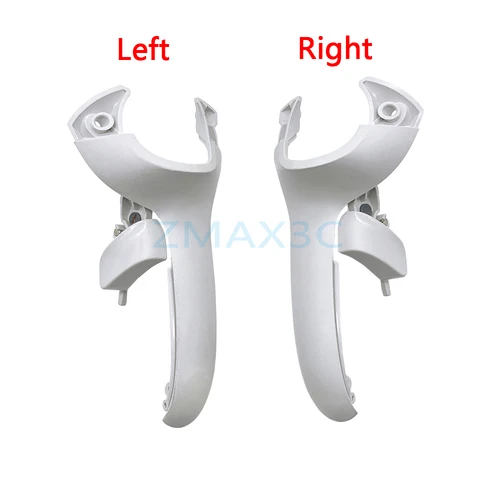 Imagen 2 del producto Carcasa de agarre de controlador Original con llave de gatillo para Oculus Quest 2 VR, funda de cubierta de mango para Meta Quest 2, pieza de repuesto de reparación