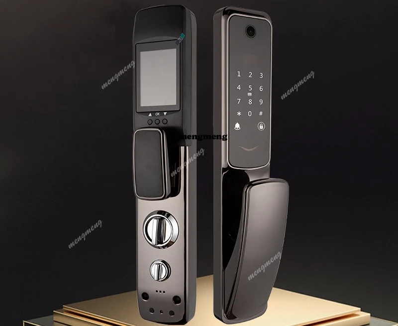 Graffiti wifi networking smart door lock automatic APP direct connection electronic lock hidden fingerprint lock