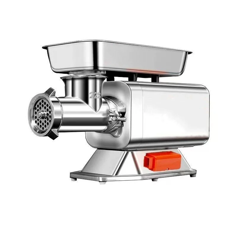 

Meat grinder commercial catering restaurant frozen meat chicken rack enema meat filling