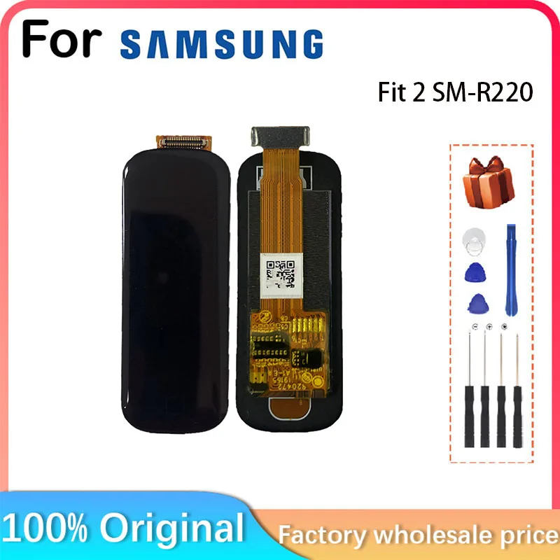 For Samsung Galaxy Fit 2 SM-R220 LCD Display Assembly + Touch Screen Panel Smart Bracelet,For Samsung Galaxy Fit 2 R220 LCD