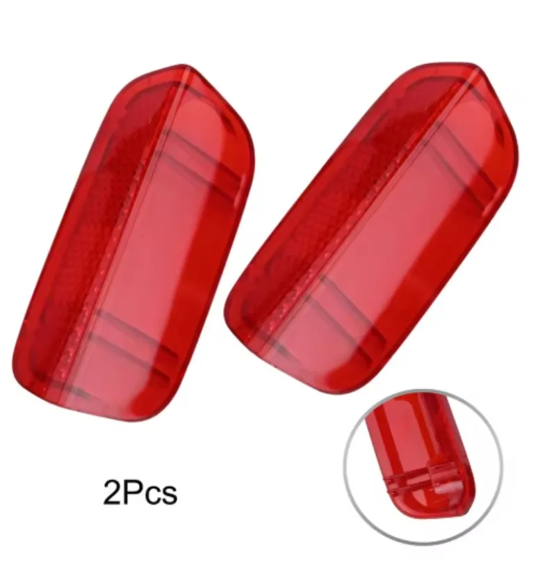 2Pcs Door Light Reflector, Lower Door Water Pit, Red Light Fake Light Suitable for Volkswagen Jetta Golf Passat Skoda 1KD947419