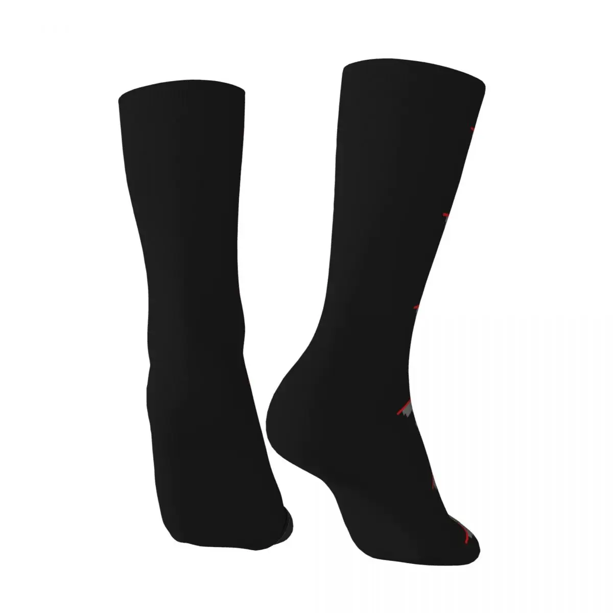 Hip Hop Vintage Dwarf Fortress Crazy Men's compression Socks Unisex RimWorld Business Simulation Game Street Seamless Crew Sock